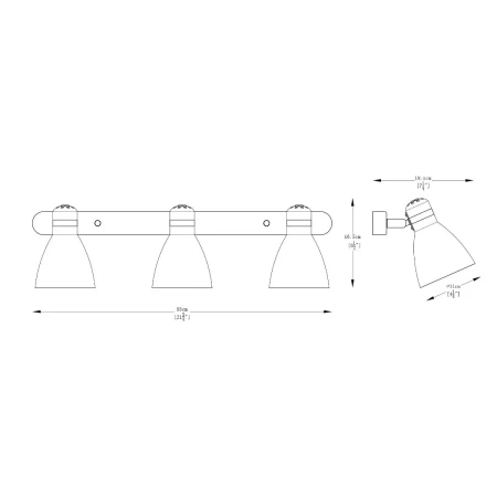 Kinkiet loft DELTA A6010-3A - Zuma Line - W