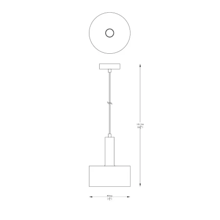 Lampa wisząca LEO A8133 - Zuma Line