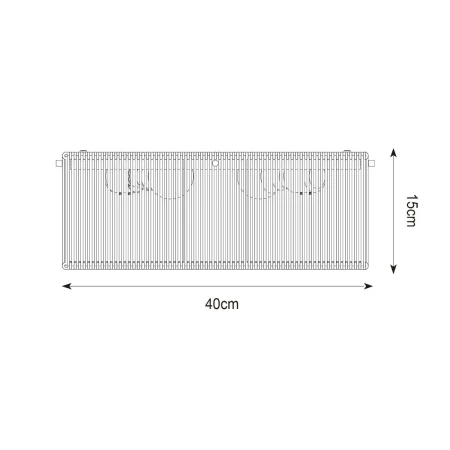 Lampa sufitowa nowoczesna NOMAD CL22009B-D40 - Zuma Line - W
