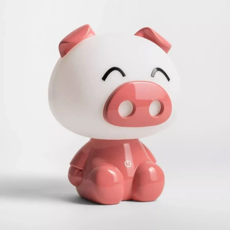 Lampa stołowa PIG RÓŻOWA/PINK KDR-603B-PK  - Zuma Line