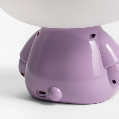 Lampa stołowa PIG FIOLETOWA/PURPLE KDR-603B-PE  - Zuma Line
