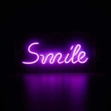 Neon SMILE LED FM-NLB46  - Zuma Line