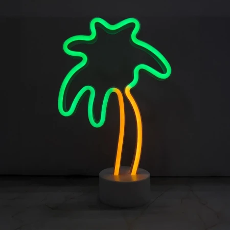 Lampa stołowa Neon PALM TREE LED FM-NB32  - Zuma Line