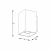 Kinkiet nowoczesny SANDY WL SQUARE BLACK 92698-N - Zuma Line