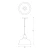 Lampa wisząca MENSA A8063-WH - Zuma Line