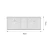 Lampa sufitowa nowoczesna NOMAD CL22009B-D40 - Zuma Line - W