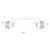 Lampa drewniana sufitowa COPA R5022003-2TU - Zuma Line - W
