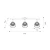 Lampa drewniana sufitowa GENT P20084-3TU - Zuma Line - W