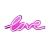 Neon LOVE LED FM-WN01  - Zuma Line