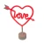 Lampa stołowa Neon LOVE LED FM-JNL01  - Zuma Line