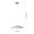 Lampa wisząca LENTE 14607-16 - Paul Neuhaus