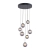 Lampa wisząca designerska nad stół szklane kule z pilotem PURE POPUP 2587-15 - Paul Neuhaus
