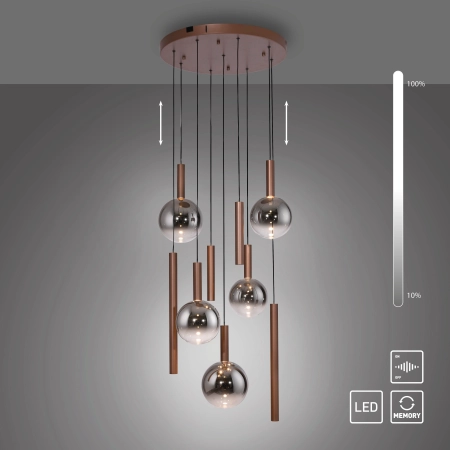 Lampa wisząca BOWL 2287-23 - Paul Neuhaus