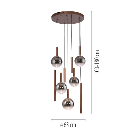 Lampa wisząca BOWL 2287-23 - Paul Neuhaus