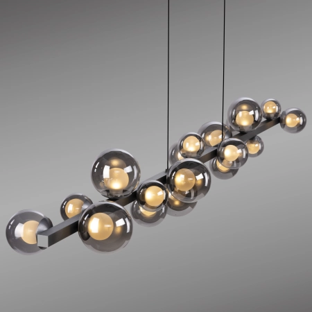 Lampa wisząca designerska elektryczna na pilota z windą  PURE E-POPUP 2558-15 - Paul Neuhaus