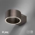 Kinkiet CLIPSE metaliczny brąz 8561-34 - Paul Neuhaus