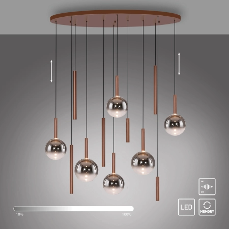 Lampa wisząca BOWL 2288-23 - Paul Neuhaus