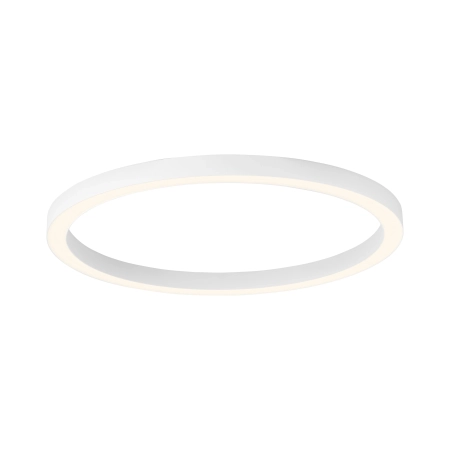 Lampa sufitowa biała LED do salonu na pilota LED PURE LINES ROUND 6306-16 - Paul Neuhaus