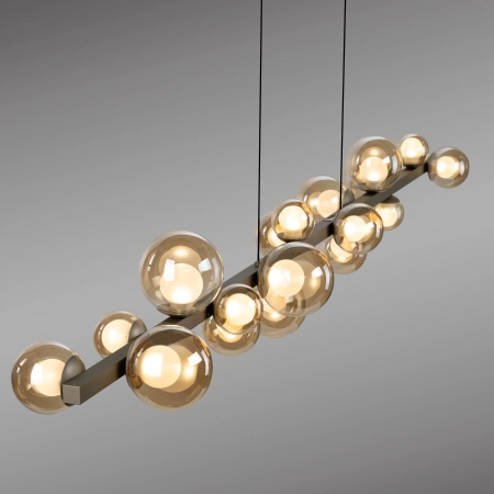 Lampa wisząca designerska elektryczna na pilota z windą PURE E-POPUP 2558-97 - Paul Neuhaus