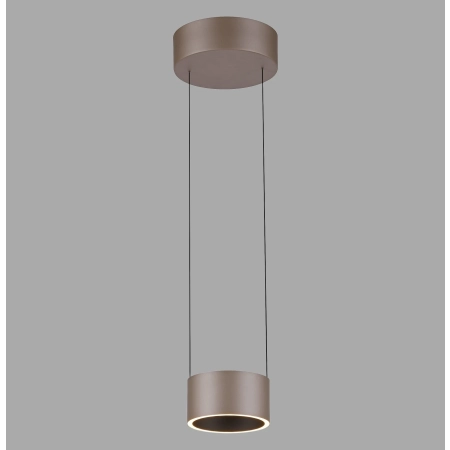 Lampa wisząca na pilota brązowa z funkcją ściemniania PURE CLIPSE 2471-97 - Paul Neuhaus