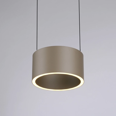Lampa wisząca na pilota brązowa z funkcją ściemniania PURE CLIPSE 2471-97 - Paul Neuhaus