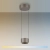 Lampa wisząca na pilota brązowa z funkcją ściemniania PURE CLIPSE 2471-97 - Paul Neuhaus