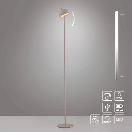 Lampa zewnętrzna przenośna z baterią ładowana USB BELLIS 19245-39 - Paul Neuhaus
