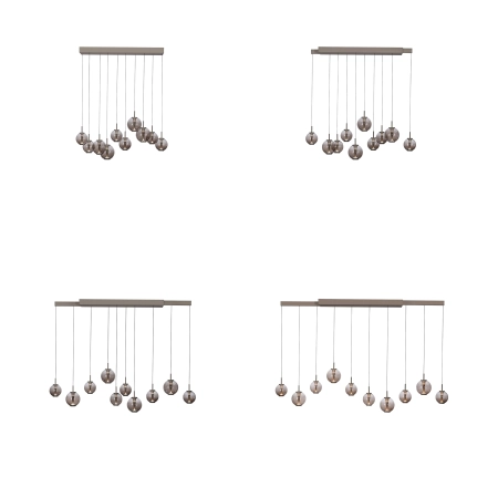 Lampa wisząca z funkcją e-Slide nad stół PURE E-INFINITY 2221-97 - Paul Neuhaus