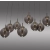 Lampa wisząca z funkcją e-Slide nad stół PURE E-INFINITY 2221-97 - Paul Neuhaus