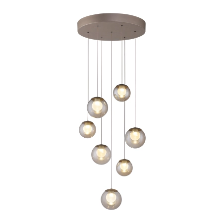 Lampa wisząca designerska nad stół szklane kule z pilotem PURE POPUP 2587-97 - Paul Neuhaus