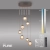 Lampa wisząca designerska nad stół szklane kule z pilotem PURE POPUP 2587-97 - Paul Neuhaus