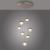 Lampa wisząca designerska nad stół szklane kule z pilotem PURE POPUP 2587-97 - Paul Neuhaus