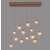 Lampa wisząca designerska nad stół szklane kule z pilotem PURE POPUP 2590-97 - Paul Neuhaus