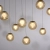 Lampa wisząca designerska nad stół szklane kule z pilotem PURE POPUP 2590-97 - Paul Neuhaus