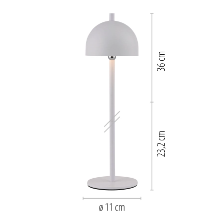 Lampa zewnętrzna przenośna na USB BELLIS 19244-16 - Paul Neuhaus