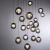 Lampa wisząca designerska nad stół szklane kule z pilotem PURE POPUP 2589-15 - Paul Neuhaus