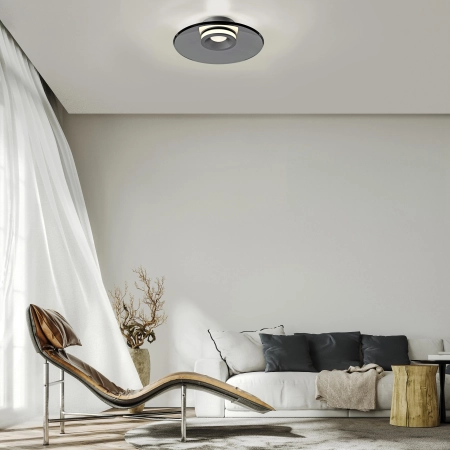 Lampa sufitowa PURE MOON szara 9591-15 - Paul Neuhaus