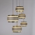 Lampa wisząca brązowa nad stół sterowana pilotem PURE FALLING RINGS 2504-97 - Paul Neuhaus