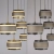 Lampa wisząca brązowa nad stół sterowana pilotem PURE FALLING RINGS 2504-97 - Paul Neuhaus
