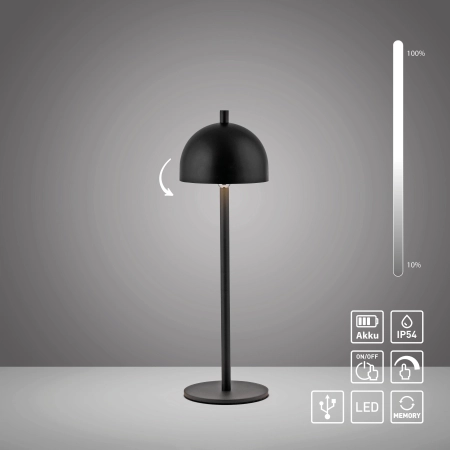 Lampa stołowa przenośna na USB BELLIS 19244-18 - Paul Neuhaus