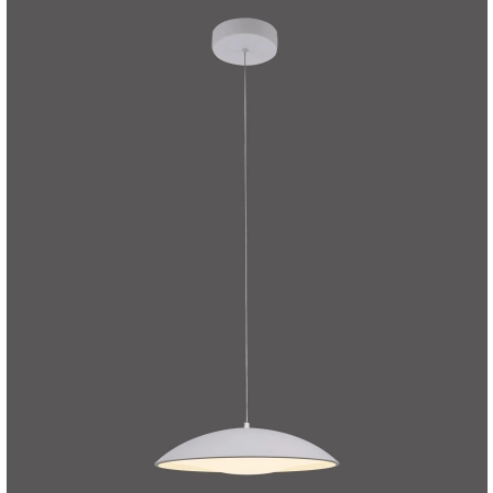 Lampa wisząca biała nowoczesna do kuchni z funkcją DIMM LENTE 14606-16 - Paul Neuhaus