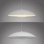 Lampa wisząca biała nowoczesna do kuchni z funkcją DIMM LENTE 14606-16 - Paul Neuhaus