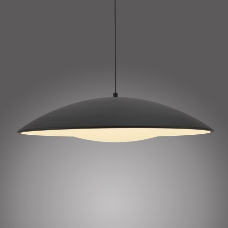 Lampa wisząca LED LENTE czarna z możliwością ściemniania 14607-18 - Paul Neuhaus