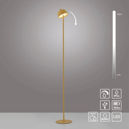 Lampa zewnętrzna na USB z akumulatorem BELLIS 19245-81 - Paul Neuhaus