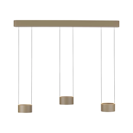 Lampa wisząca brązowa na pilota / comfort lift PURE CLIPSE 2473-97 - Paul Neuhaus