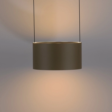 Lampa wisząca brązowa na pilota / comfort lift PURE CLIPSE 2473-97 - Paul Neuhaus
