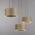 Lampa wisząca brązowa na pilota / comfort lift PURE CLIPSE 2473-97 - Paul Neuhaus