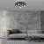 Lampa sufitowa na pilota designerska szklane kule PURE POPUP 6588-15 - Paul Neuhaus