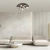 Lampa sufitowa na pilota designerska szklane kule PURE POPUP 6588-15 - Paul Neuhaus