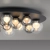Lampa sufitowa na pilota designerska szklane kule PURE POPUP 6588-15 - Paul Neuhaus